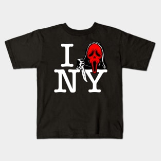 I Scream New York! (RED) Kids T-Shirt